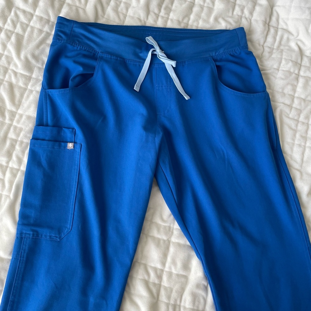 Figs Kade Royal Blue Scrub Pants